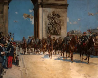 Der Siegeszug, 14. Juli 1919